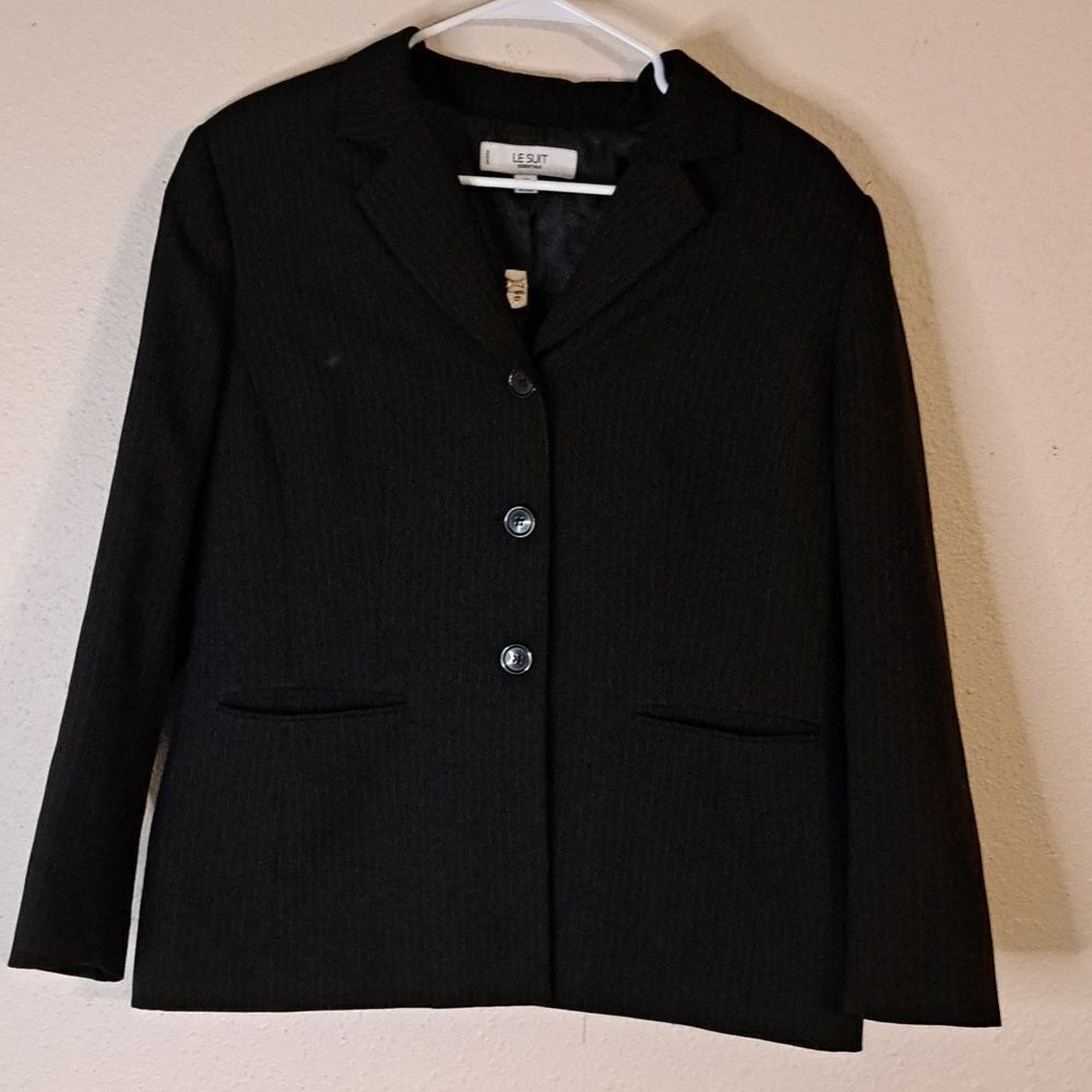 Le Suit blazer suit jacket size 14 petite